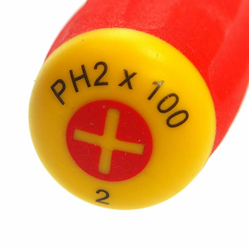 PB SWISS TOOLS（ピービースイスツールズ） #2 x100mm [+]ドライバー(手元六角) PB8193.2-100