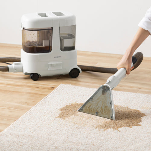 アイリスオーヤマ（IRIS OHYAMA） AC100V/520Wｼﾐ抜ｸﾘｰﾅｰ(大容量/大型ﾍｯﾄﾞ) RNS-P10-W