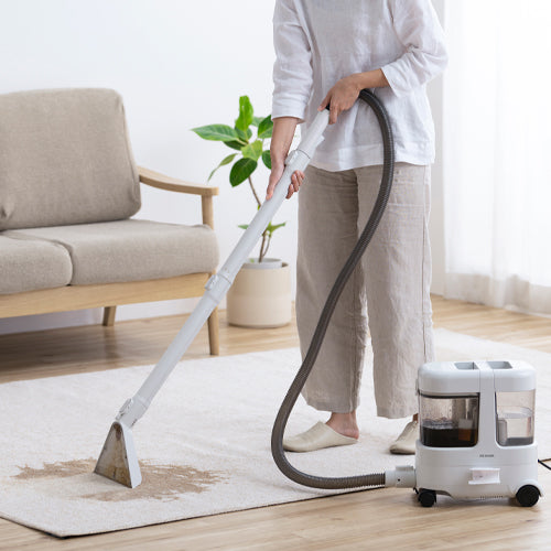 アイリスオーヤマ（IRIS OHYAMA） AC100V/520Wｼﾐ抜ｸﾘｰﾅｰ(大容量/大型ﾍｯﾄﾞ) RNS-P10-W