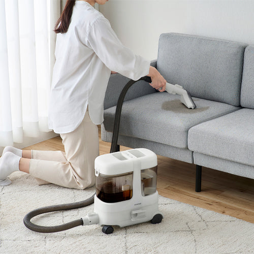 アイリスオーヤマ（IRIS OHYAMA） AC100V/520Wｼﾐ抜ｸﾘｰﾅｰ(大容量/大型ﾍｯﾄﾞ) RNS-P10-W