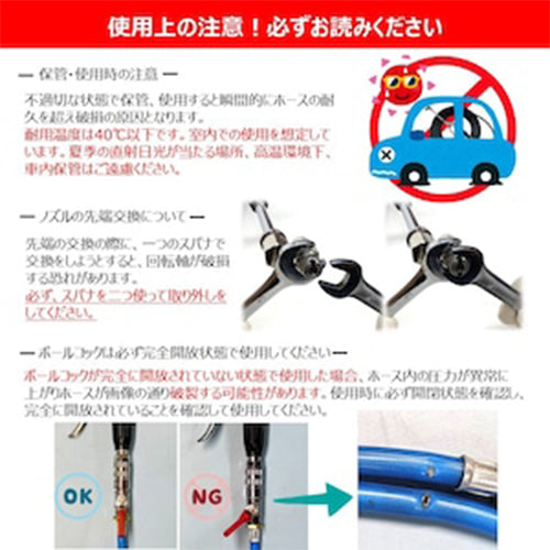 ESCO（エスコ） 6m エアコン洗浄キット(ｹﾙﾋｬｰ用) EA115ZY-21