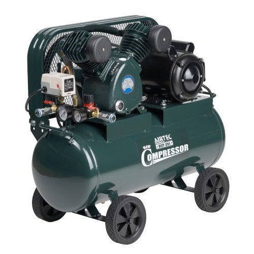 ナカトミ AC100V/0.37kW ｴｱｰｺﾝﾌﾟﾚｯｻｰ(ﾀﾝｸ39.5L/ﾍﾞﾙﾄｼ BCP-391