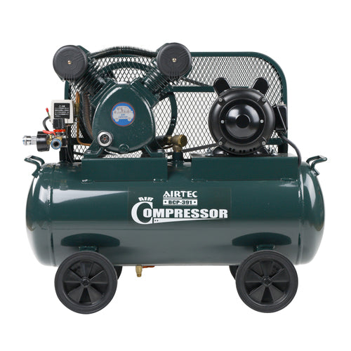 ナカトミ AC100V/0.37kW ｴｱｰｺﾝﾌﾟﾚｯｻｰ(ﾀﾝｸ39.5L/ﾍﾞﾙﾄｼ BCP-391