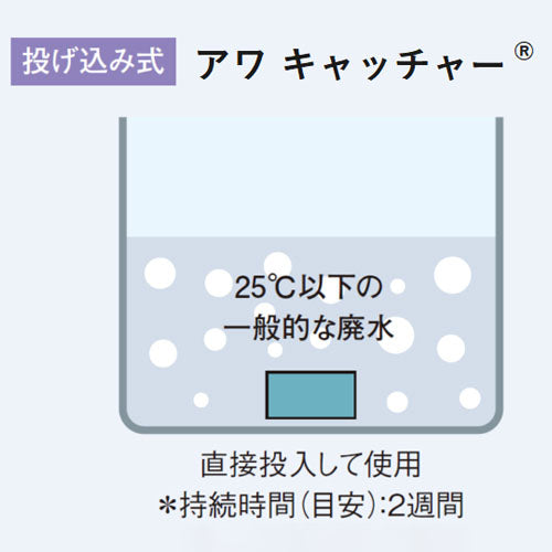 信越化学工業 200g 消泡剤(投げ込み式/ｱﾜｷｬｯﾁｬｰ) アワ キャッチャー