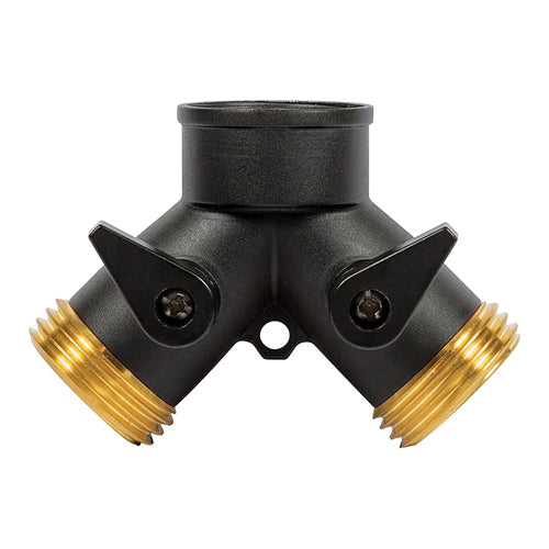 ESCO（エスコ） 二方コック付コネクター(NH3/4ねじ) EA124GE-7