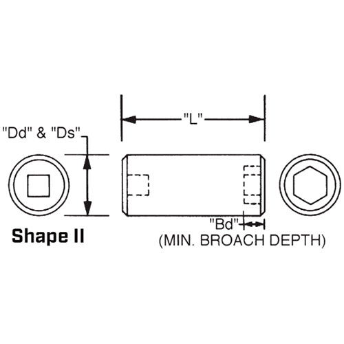 ESCO（エスコ） 1/2"DR x  1"   インパクトソケット･ﾃﾞｨｰﾌﾟ EA164XB-111A