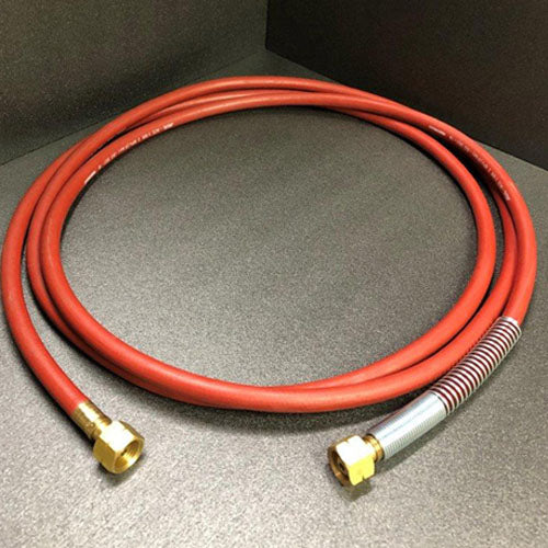 ESCO（エスコ） 10m ｱｾﾁﾚﾝﾊﾞｰﾅｰ用ホース(両端金具付) EA330AK-10A