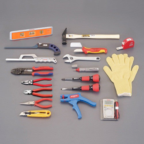 ESCO（エスコ） [18個組] 電気工事用工具セット EA33D