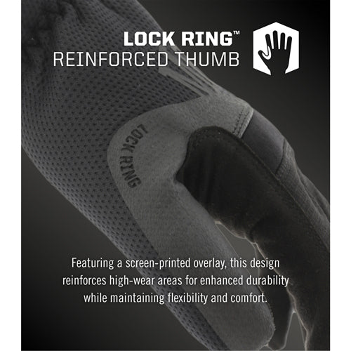 MECHANIXWEAR[メカニックスウェア] [Ｌ]メカニクスグローブ(合成革/ﾀﾞｰｸﾌﾞﾗｳﾝ) MFF-07-010(新タイプ)