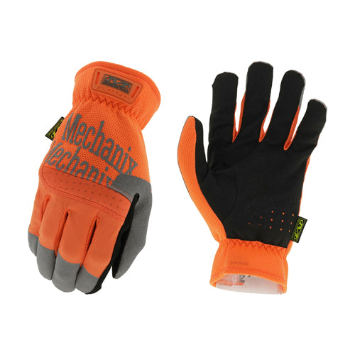 MECHANIXWEAR[メカニックスウェア] [Ｍ] メカニクスグローブ(合成革/蛍光ｵﾚﾝｼﾞ SFF-99-009