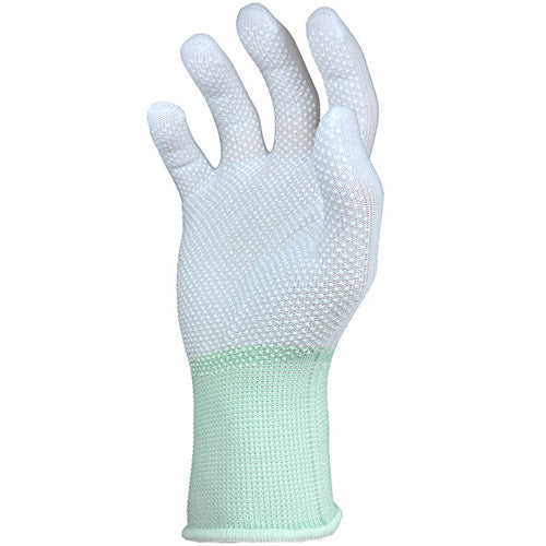 勝星産業 [Ｍ] 薄手軍手(ﾎﾟﾘｴｽﾃﾙ･綿･滑り止め付/10双 #180