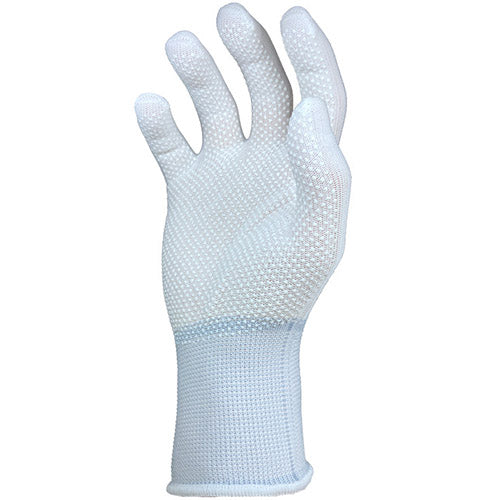 勝星産業 [Ｌ] 薄手軍手(ﾎﾟﾘｴｽﾃﾙ･綿･滑り止め付/10双 #180