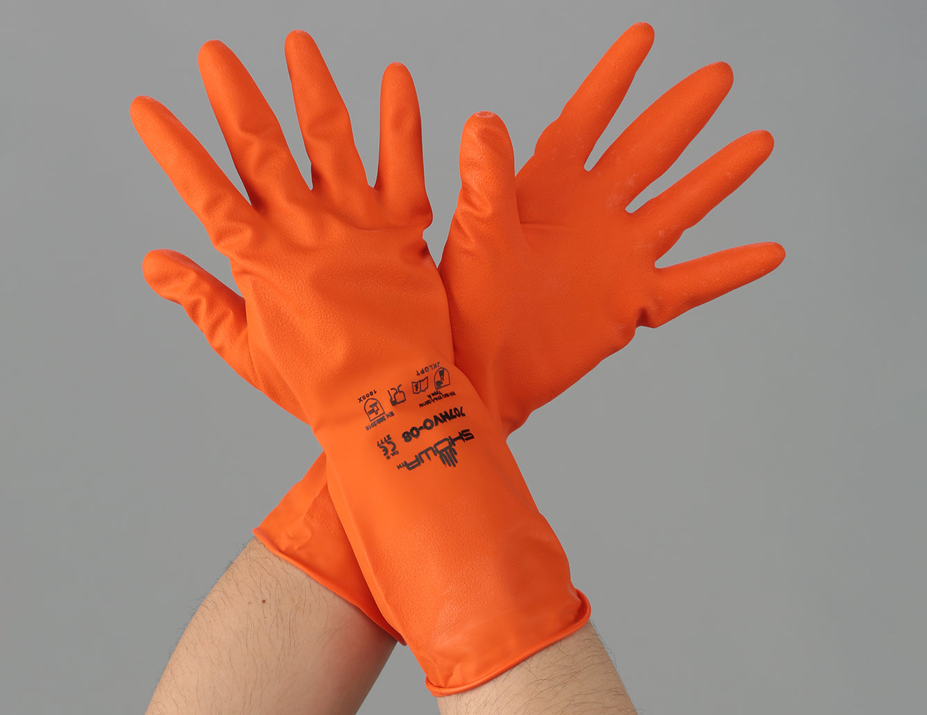 ESCO（エスコ） [Ｓ/305mm] 手袋(ﾆﾄﾘﾙｺﾞﾑ/生分解性) EA354BD-61A