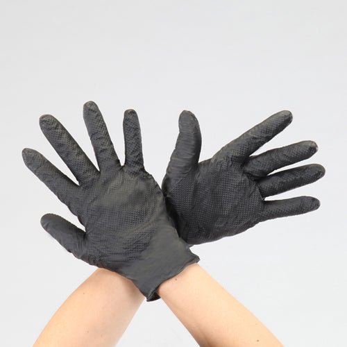 ESCO（エスコ） [Ｍ/240mm] 手袋(ﾆﾄﾘﾙｺﾞﾑ･ﾊﾟｳﾀﾞｰ無/50枚) EA354DJ-12