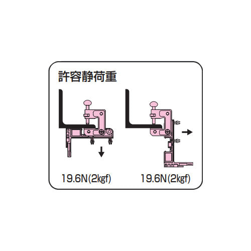 未来工業 Ｈ･Ｌ･Ｃ形鋼用ﾋﾞｰﾑﾗｯｸﾙ(ｱｳﾄﾚｯﾄﾎﾞｯｸｽ用) SG-6