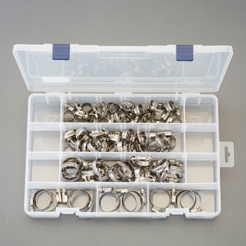 ESCO（エスコ） 10- 32mm ホースクランプセット(SUS304) EA463HE-1