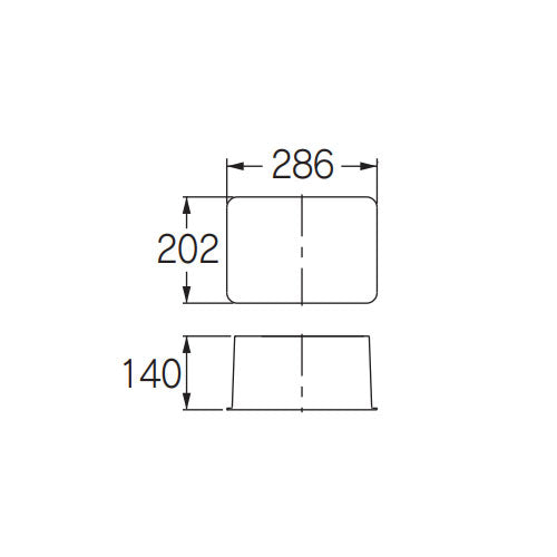 カクダイ 286x202x140mm 散水栓ボックス(ﾌﾟﾗｽﾁｯｸ/黒) 626-101