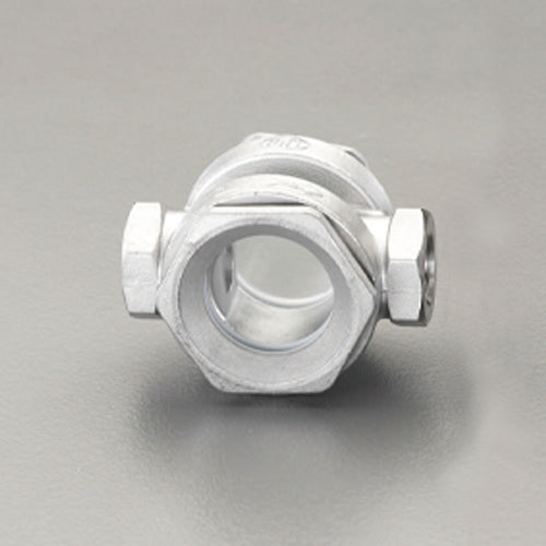 ワシノ機器 Rc3/8"[透視式]サイトグラス(ｽﾃﾝﾚｽ製) GE13S