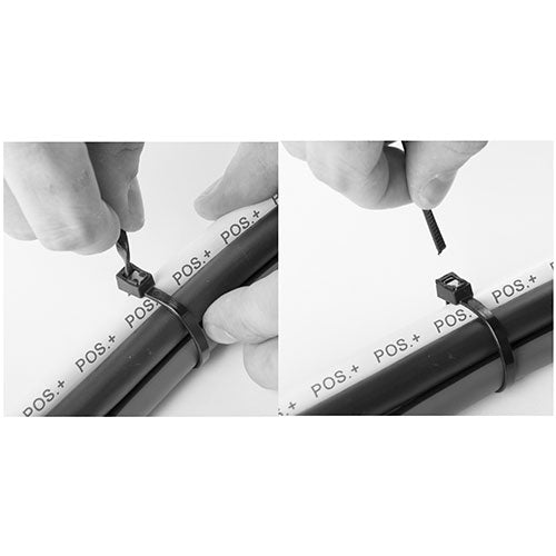ESCO（エスコ） 280mm 結束バンド(耐侯性/手切りﾀｲﾌﾟ/20本) EA475FB-28A