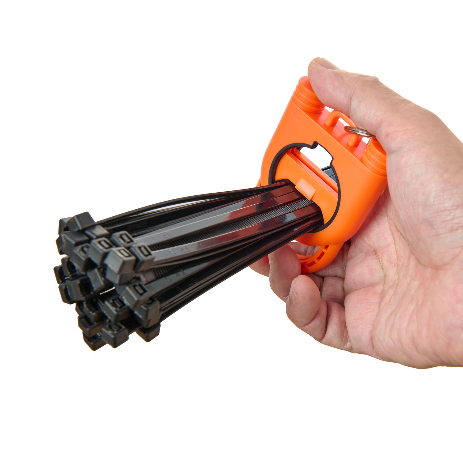 朝日電器（ELPA） 結束バンド用ホルダー KBH-01(OR)