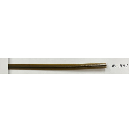 ESCO(エスコ) 4.0mmx600m ビニタイ(PVC製/OD色) EA475VA-6A