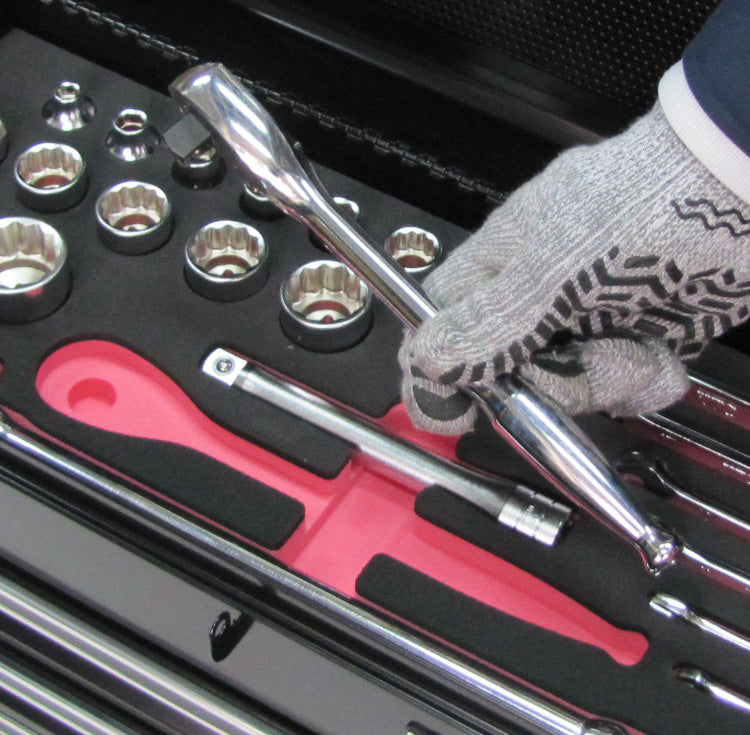 京都機械工具（KTC） [56点] フォークリフト整備用工具セット ※ESCOオリジナルセット品