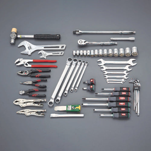 京都機械工具（KTC） [56点] フォークリフト整備用工具セット ※ESCOオリジナルセット品