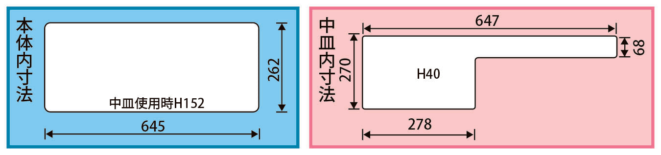 ESCO（エスコ） 697x330x250mm 工具箱(中皿付/青) EA505K-690