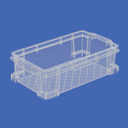 三甲（サンコー） 338x193x99mm/  4.4L 収納ボックス(透明) 200783
