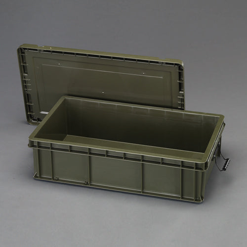 ESCO（エスコ） 819x475x234mm 道具箱(ﾊﾞｯｸﾙ付/OD色) EA506LS-13A