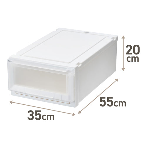 ESCO（エスコ） 350x550x200mm 引出し式収納ケース(2個) EA506MA-1B