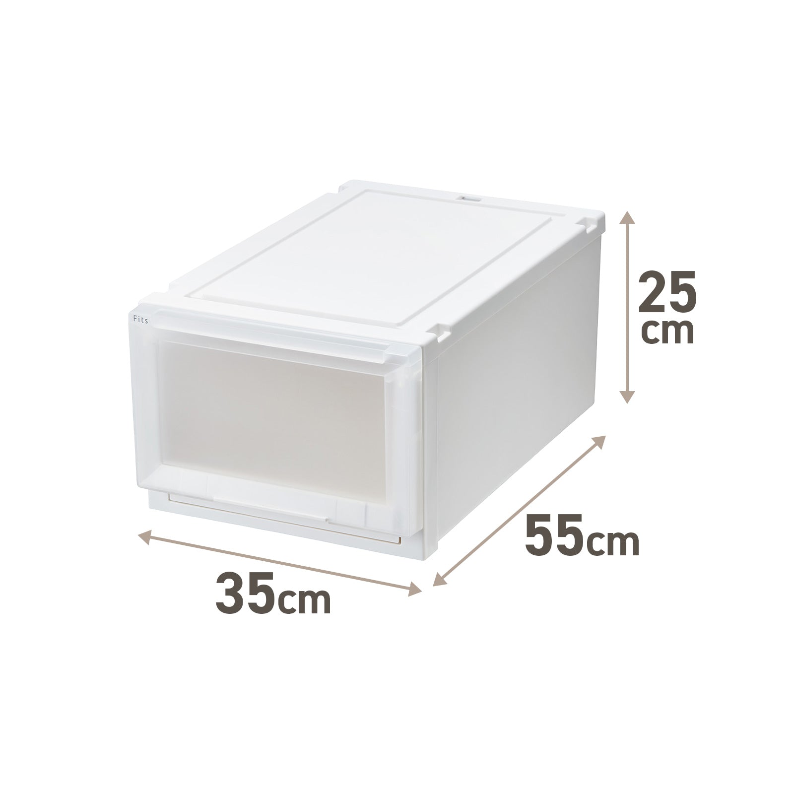 ESCO（エスコ） 350x550x250mm 引出し式収納ケース(2個) EA506MA-2B