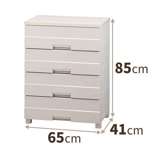 ESCO（エスコ） 650x410x850mm 引出し式収納ケース(4段) EA506MA-32A