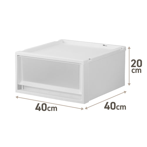 ESCO（エスコ） 400x400x200mm  引出し式収納ケース EA506MA-47A