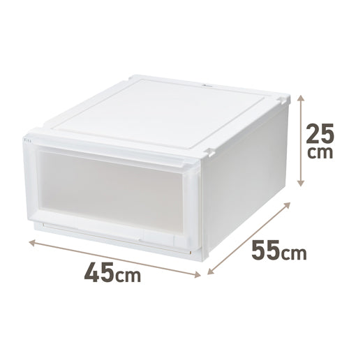 ESCO（エスコ） 450x550x250mm 引出し式収納ケース(2個) EA506MA-8B