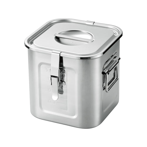 ESCO（エスコ） 300x300x299mm ふた付深型ﾎﾞｯｸｽ(ｽﾃﾝﾚｽ製) EA508SC-161B