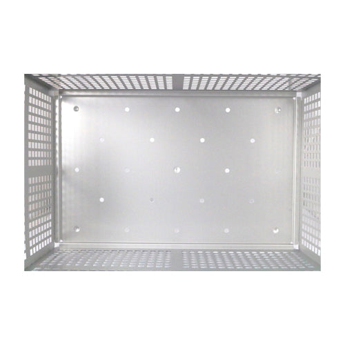 ESCO（エスコ） 515x340x290mm ｺﾝﾃﾅ(ｽﾃﾝﾚｽ製/側面高通気) EA508SE-22