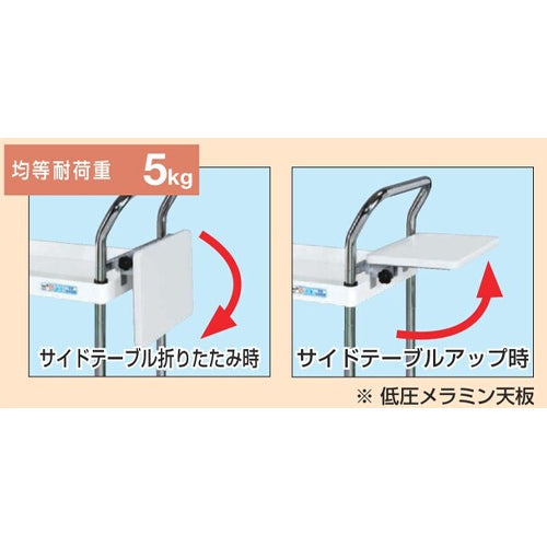 サカエ 750x500x740mm/2段 ピッキングカート PC-7572W