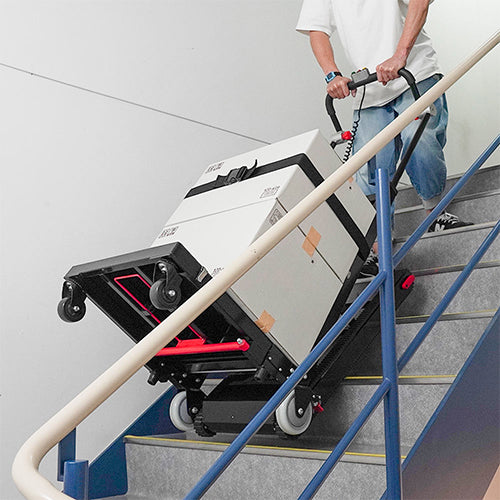 サンコー(THANKO) 483x515mm/150kg 電動運搬車(階段用) DENKADSBK