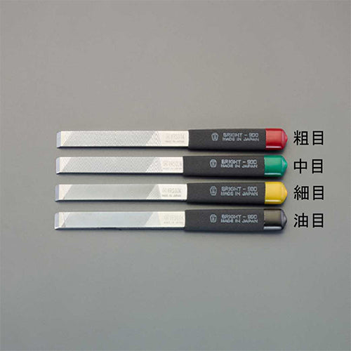 ESCO（エスコ） 155mm やすり(4本組/ｸﾛﾑｺｰﾃｨﾝｸﾞ/平/ｽｸﾚｰﾊﾟｰ EA521PH-70