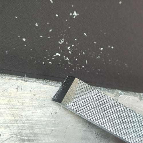 ESCO（エスコ） 155mm やすり(4本組/ｸﾛﾑｺｰﾃｨﾝｸﾞ/平/ｽｸﾚｰﾊﾟｰ EA521PH-70