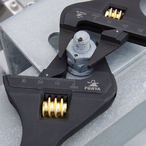 フジ矢（FUJIYA） 166mm/34mm ﾓﾝｷｰﾚﾝﾁ(薄口) FLT-34-BG