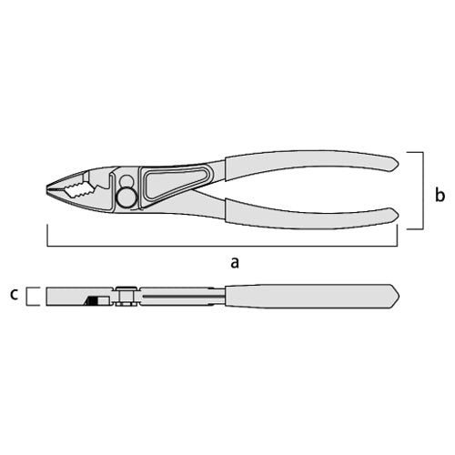 フジ矢（FUJIYA） 25mm/165mm ｺﾝﾋﾞﾈｰｼｮﾝﾌﾟﾗｲﾔｰ(超軽量) 230-165-BG