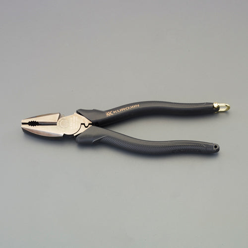 フジ矢（FUJIYA） 200mm 電工ペンチ(圧着付/偏芯型) 3000N-200BG