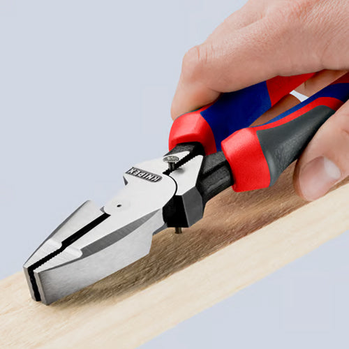 KNIPEX（ｸﾆﾍﾟｯｸｽ） 240mm 電工ペンチ(ｸﾞﾘｯﾌﾟ付/偏芯型) 09 02 240