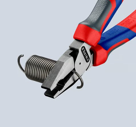 KNIPEX（クニペックス） 180mm 電工ペンチ(ｸﾞﾘｯﾌﾟ付･偏芯型) 02 02 180