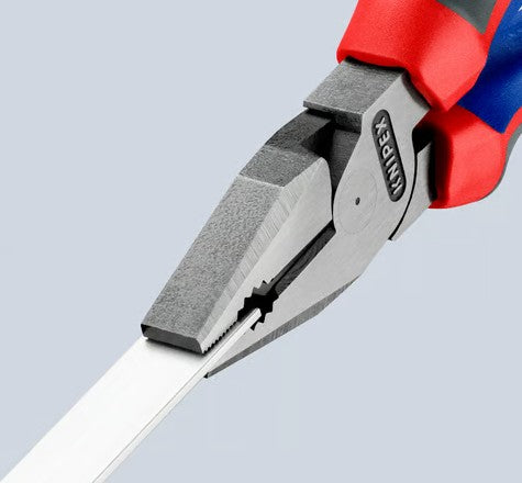 KNIPEX（クニペックス） 200mm 電工ペンチ(ｸﾞﾘｯﾌﾟ付･偏芯型) 02 02 200