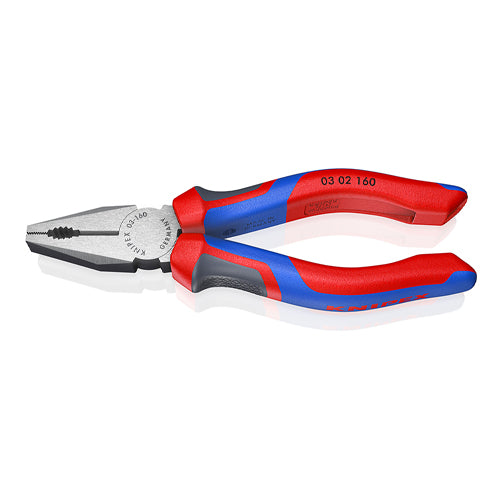 KNIPEX（ｸﾆﾍﾟｯｸｽ） 160mm 電工ペンチ(ｸﾞﾘｯﾌﾟ付) 03 02 160
