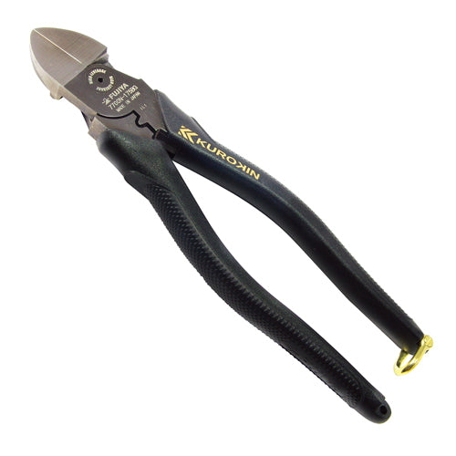 フジ矢（FUJIYA） 175mm 電工薄刃ニッパー(圧着付/偏芯型) 7700N-175BG