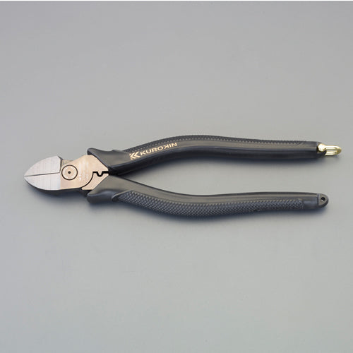 フジ矢（FUJIYA） 200mm 電工薄刃ニッパー(圧着付/偏芯型) 7700N-200BG